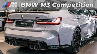 NEW 2021 BMW M3 Competition G80 510HP  BEAST Visual Review  Interior and Exterior [upl. by Jauch]