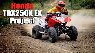 Honda TRX250X 250EX Upgrade Project for the Trail [upl. by Skutchan]