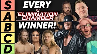 TIER LIST WWE Elimination Chamber Winners [upl. by Enilesor]