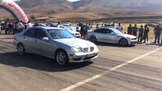 C32 AMG vs M3 E46 [upl. by Alemak]