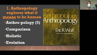 What Is Anthropology Intro to Anthro 2021 [upl. by Olaf]