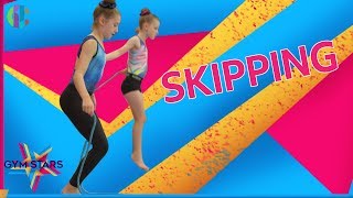 How to Skip  Gymnastics Tutorial [upl. by Akinit]