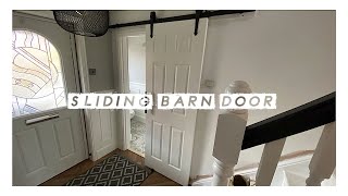 How To Fit An Amazon Sliding Barn Door Kit [upl. by Shirberg693]