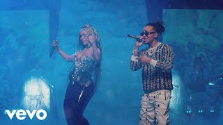 Ozuna  Del Mar feat Doja Cat Jimmy Kimmel Live [upl. by Enileve]