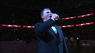 HD Chicago Blackhawks vs Vancouver Canucks Game 4 Anthems [upl. by Lowis]