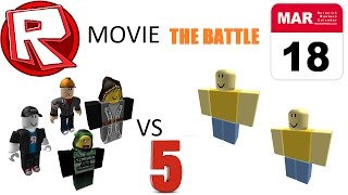 Admins VS Hackers 5  March 18th  ROBLOX Movie by Roblox Minigunner [upl. by Eannyl]