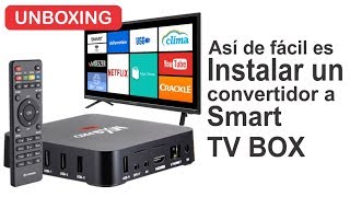 Convertidor a Smart TV Box  Instalación y funcionamiento [upl. by Eltsyrc]