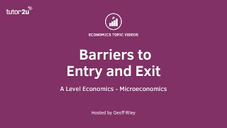 Barriers to Entry [upl. by Lucho]