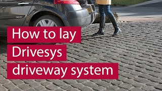 How to install Drivesys Driveway System [upl. by Lilllie727]