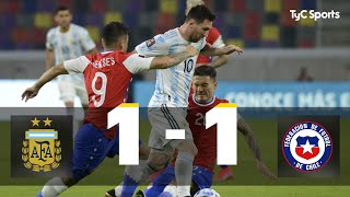 Argentina 11 Chile  Eliminatorias a Qatar 2022  Fecha 7 [upl. by Nosneb]