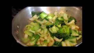 Bok Choy and Chicken Stir Fry [upl. by Lav]