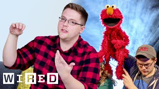 Sesame Street Puppeteers Explain How They Control Their Puppets  WIRED [upl. by Nwahsiek]