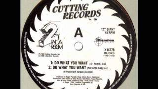 2 In A Room  Do What You Want 12 Inch Remix Cutting Records [upl. by Mendel]