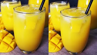 HOW TO MAKE MANGO JUICE [upl. by Yajet]