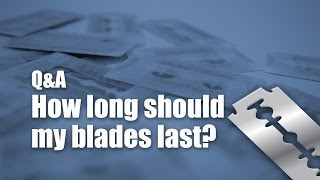 How long should my razor blades last [upl. by Eidnew]