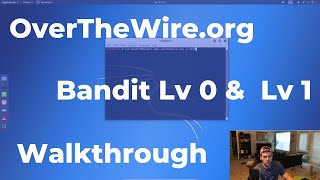 OverTheWire Bandit Walkthrough  How To Pass Level 0 amp 1 [upl. by Gerdy891]