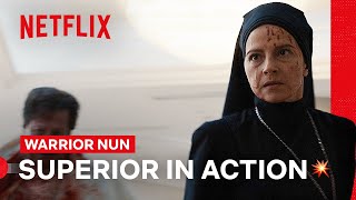 Mother Superion is Superior in Action 💥 Warrior Nun  Netflix Philippines [upl. by Keram]