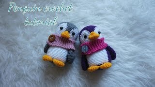 HOW TO CROCHET PENGUIN [upl. by Everard]