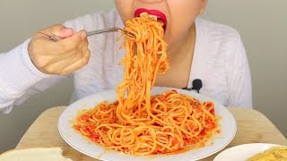 ASMR Filipino Spaghetti Eating Sounds [upl. by Ahso]