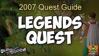 Runescape 2007 Legends Quest Guide [upl. by Rim]