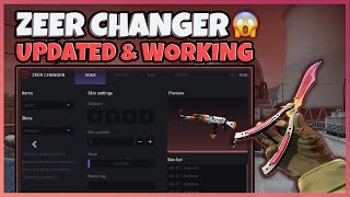 NEW CSGO SKIN CHANGER 2021  ZEER CHANGER  FREE SKINS  TRUSTED NO VIRUS UNDETECTABLE NO VAC [upl. by Volkan]