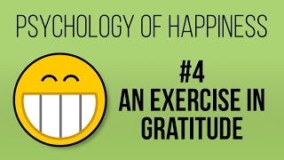 Gratitude Journal Exercise Psychology of Happiness 4 [upl. by Blinni]