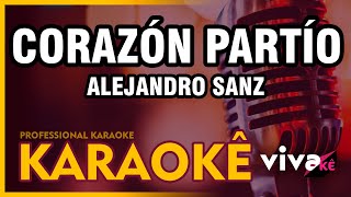 KARAOKÊ  Corazón Partío  Alejandro Sanz  atualizado 🎤 [upl. by Allesor]