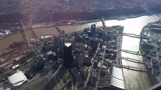 Landing at Pittsburgh International Airport  April 2015 [upl. by Eitsym]