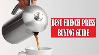 Best French Press Coffee Maker  Buying Guide [upl. by Eikcin]