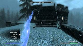 Skyrim Fort Amol location and bound bow [upl. by Natalee403]