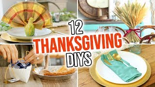 12 ThanksgivingDinner Party DIY Ideas  HGTV Handmade [upl. by Aztinad]