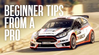 Sim Racing Rally Tips For Beginners [upl. by Aramoj]