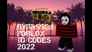 Roblox IDSONG CODES BYPASSED ✅WORKING 2022 [upl. by Oiluj]