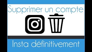 Comment supprimer un compte principal ou secondaire sur Instagram [upl. by Yrram]