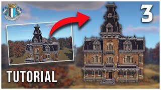 Minecraft  Haunted Second Empire Mansion Tutorial  Part 3 [upl. by Haet749]