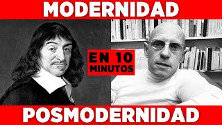 MODERNIDAD y POSMODERNIDAD Características en 10 Minutos [upl. by Nal870]