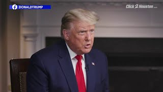 President Trumps 60 Minutes interview [upl. by Nolra335]