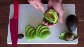 How to Cut Perfect Avocado Slices [upl. by Lorrin]