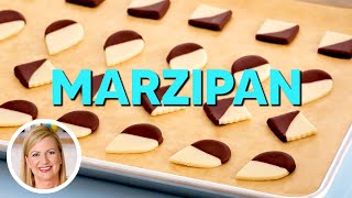 Professional Baker Teaches You How To Make MARZIPAN [upl. by Akeemat]