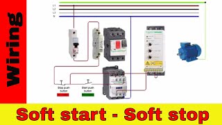 How to wire Soft Starter and contactor v1 [upl. by Ten]