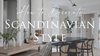 How To Decorate Scandinavian Style  10 Essential Interior Styling Tips for 2021 [upl. by Atir]