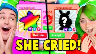 WE Actually SURPRISED EACH OTHER With Our DREAM PETS Opposites TRADING CHALLENGE Adopt Me Roblox [upl. by Shieh]