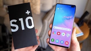 Samsung Galaxy S10 Unboxing [upl. by Etolas]