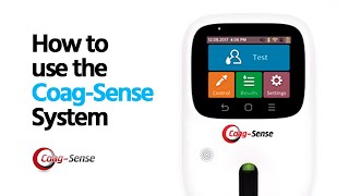 CoagSense PT2 PTINR Professional Training Video [upl. by Howland]