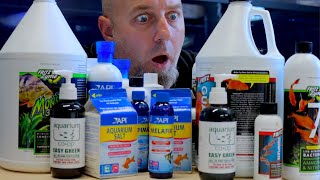 10 Aquarium Chemicals EVERY Fish Keeper Should Have [upl. by Terb374]