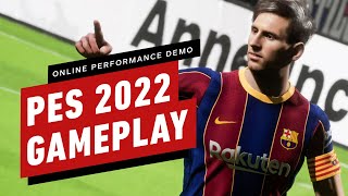 PES 2022 Online Performance Test Demo Gameplay [upl. by Ntsuj]