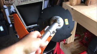 How To Install a Brush Cutter Blade on a STIHL Trimmer Head [upl. by Inami]