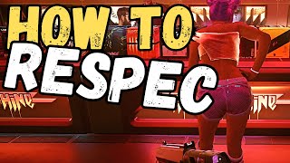 Cyberpunk 2077 How to Respec [upl. by Derte]