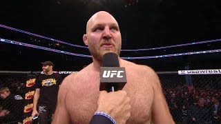 Fight Night New Orleans Ben Rothwell Octagon Interview [upl. by Nylrem]