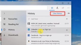 Clear Microsoft Edge Browsing History Quick amp Easy [upl. by Enwad]